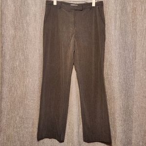 Calvin Klein Dress Slacks Business Light Grey Size 12